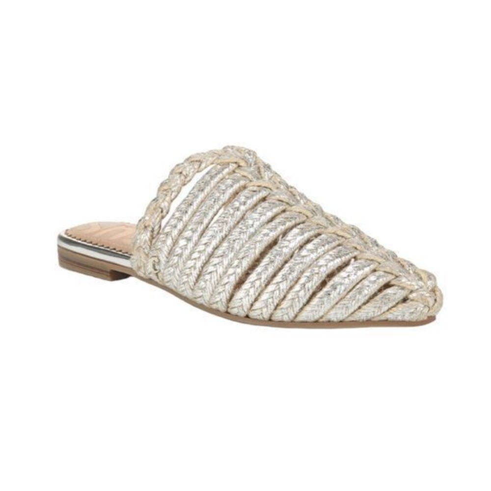 Circus by Sam Edelman Womens Nadie Mule in Metallic Silver